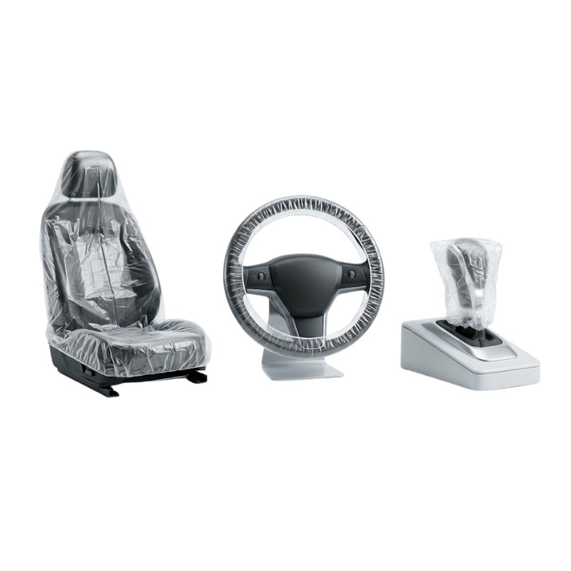 60 GSM Seat Cover, Steering Cover, and Gear Knob Cover
