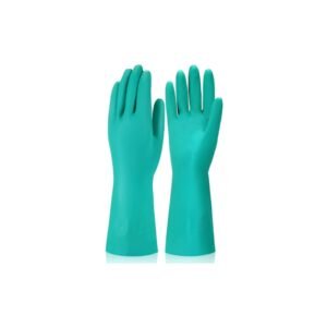 Nitrile Green Gloves