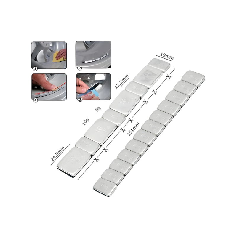 Stick-On Wheel Weights