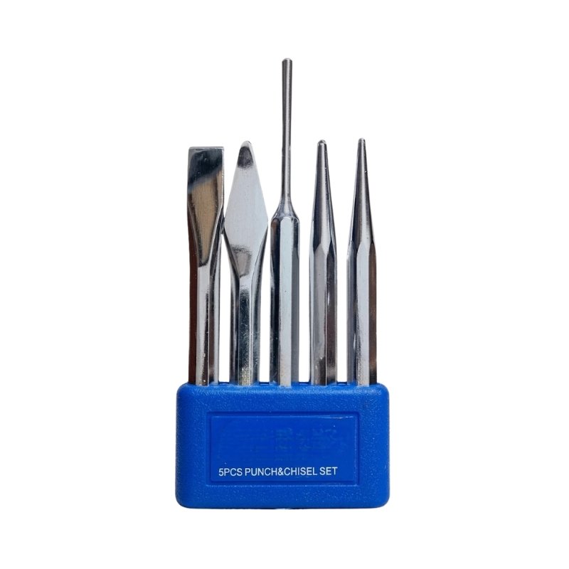Punch & Chisel Set – 5 Pcs