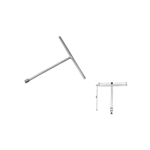 T-Handle Wrench – 17mm with DIP