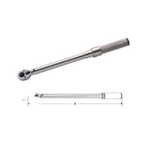 1/2" Adjustable Click-Type Torque Wrench, 40–200 Nm – PHZ Handle