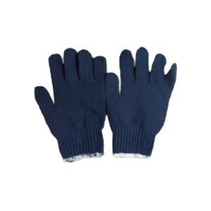 Cotton Hand Gloves (Blue)